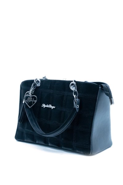 Kadın Omuz Çantası Orta Boy 30x20 CM BKV0015 Siyah