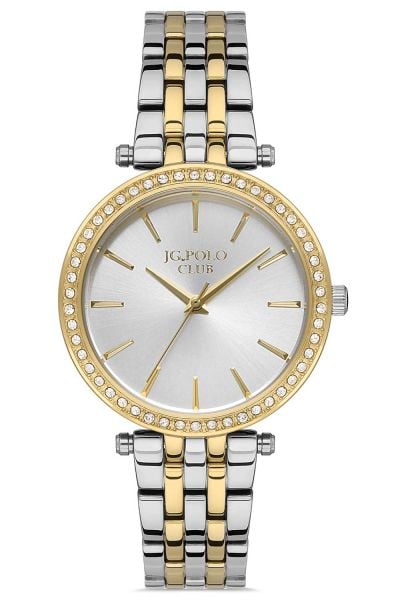Kadın Premium Kol Saati Analog Çelik Kasa Çelik Kordon Kol Saati 1539CAS-C