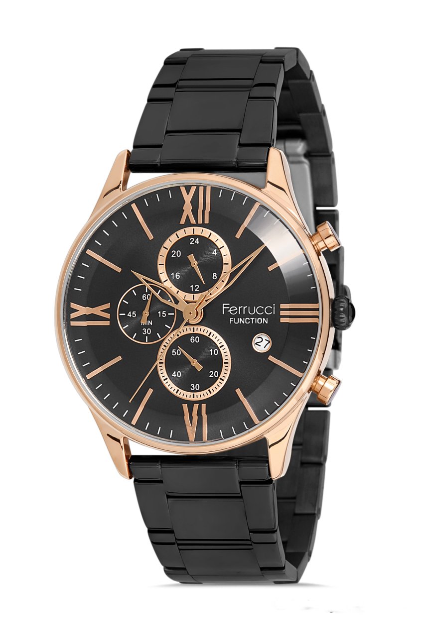 Erkek Premium Kol Saati Takvimli Analog Fonksiyon