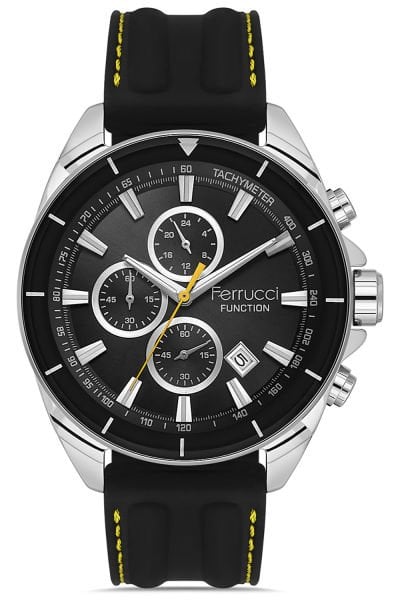 Erkek Silikon Kordon Spor Kol Saati Çelik Kasa Su Geçirmez İç Fonksiyonlar Aktif Çalışır 2 Yıl Garantili Premium Spor Model