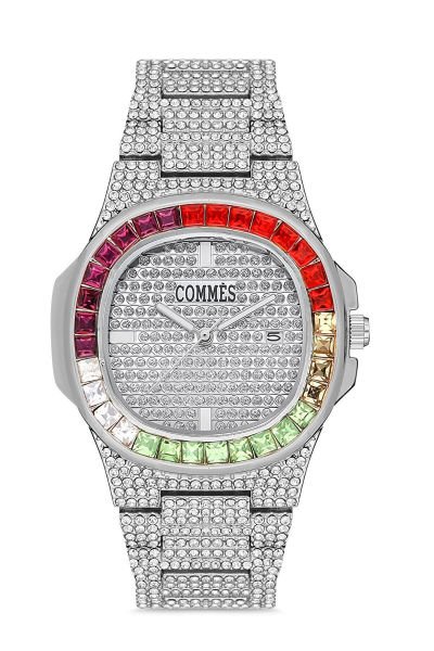 Commes Luxury Taş Kaplamalı Kadın Kol Saati 2518