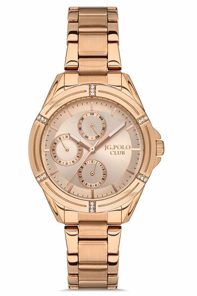 Polo Club Kadın Premium Kol Saati Çelik Kordon Su Geçirmez 11570-C