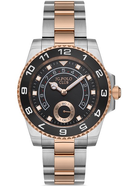 Erkek Spor Kol Saati Analog Fonksiyon 11249 Bronz & Siyah
