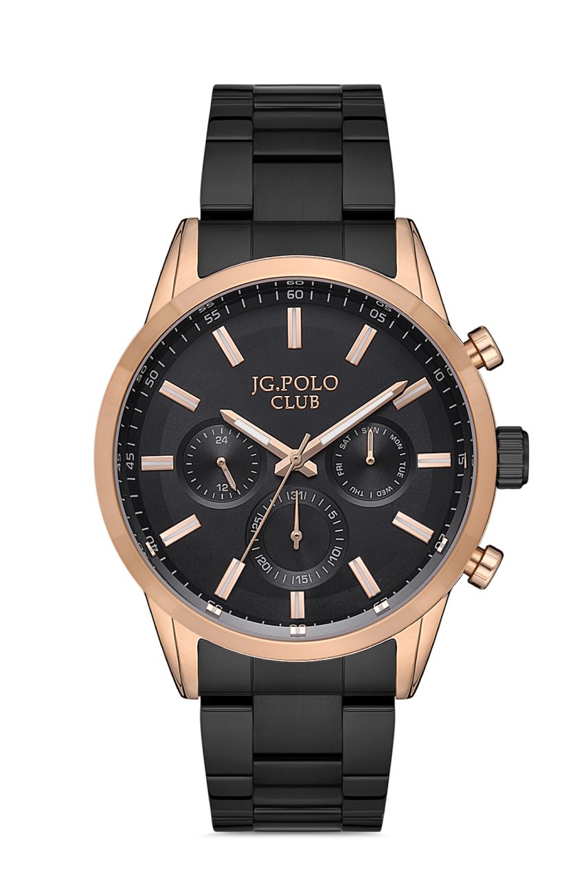 Erkek Premium Spor Kol Saati Takvimli Analog Fonksiyon 1338M Siyah
