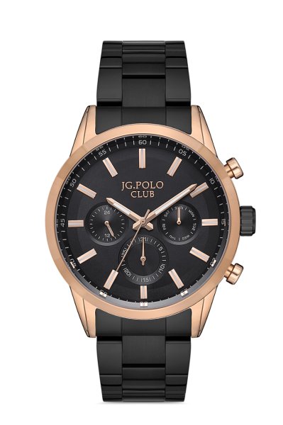 Erkek Premium Spor Kol Saati Takvimli Analog Fonksiyon 1338M Siyah