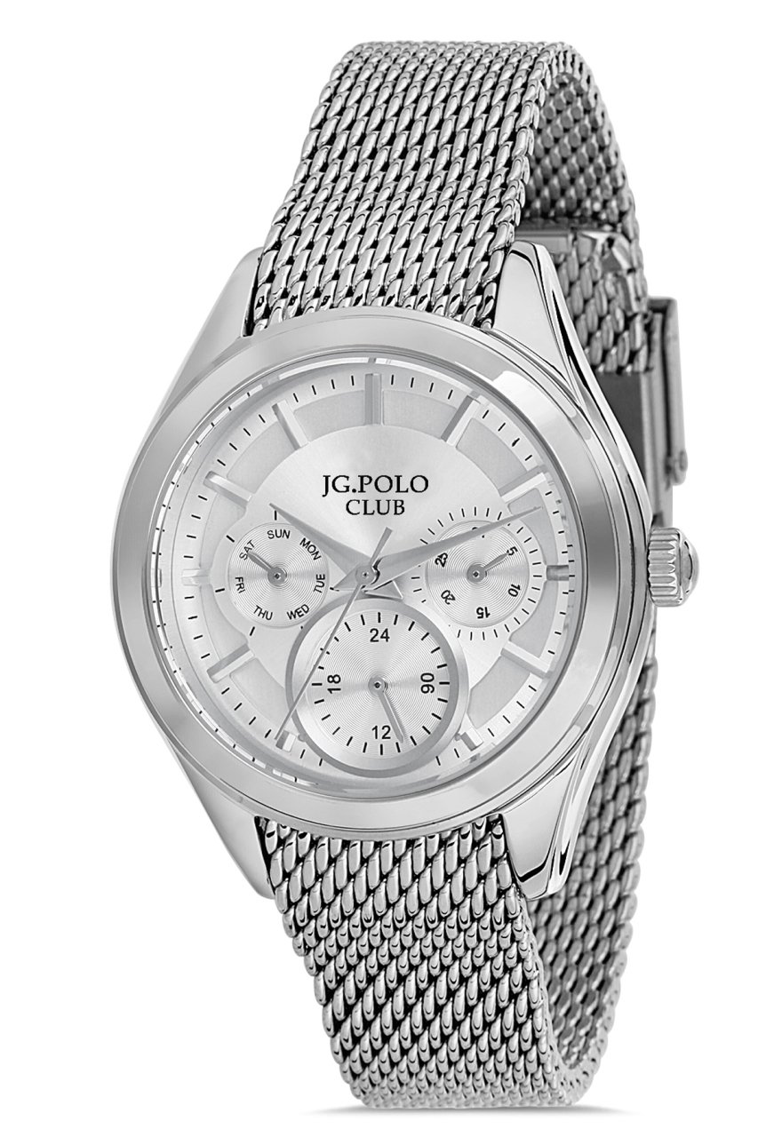 Kadın Premium Kol Saati Analog Fonksiyon 13660 Gümüş