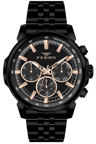Erkek Premium Kol Saati Çelik Kasa Çelik Kordon Su Geçirmez Göstergeler Aktif FM31375A-A