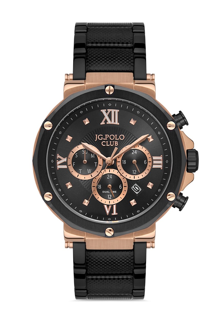 Erkek Premium Kol Saati Takvimli Analog Fonksiyon 2925M Siyah