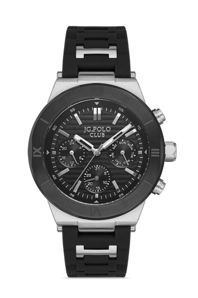 Erkek Premium Kol Saati Takvimli Analog Fonksiyon 3322S Siyah