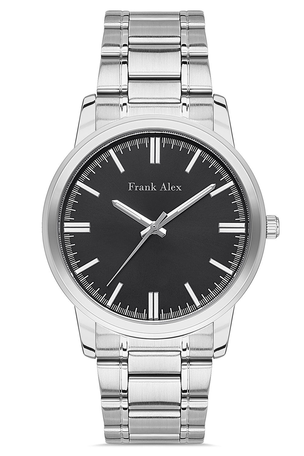 Erkek Klasik Kol Saati Çelik Kordon Analog Fonksiyon 11519B-C