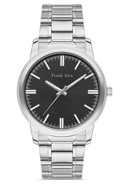 Erkek Klasik Kol Saati Çelik Kordon Analog Fonksiyon 11519B-C