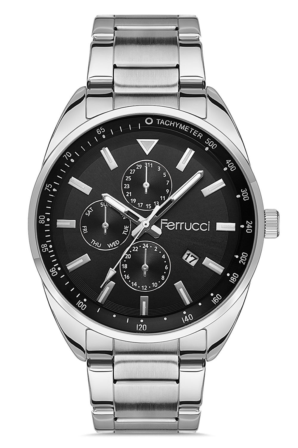 Erkek Çelik Kordon Kol Saati Çelik Kasa Premium Model 13945SS-B