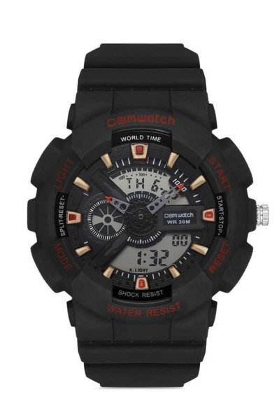 Comwatch & Shock Watch Dijital & Analog Erkek Kol Saati 4164