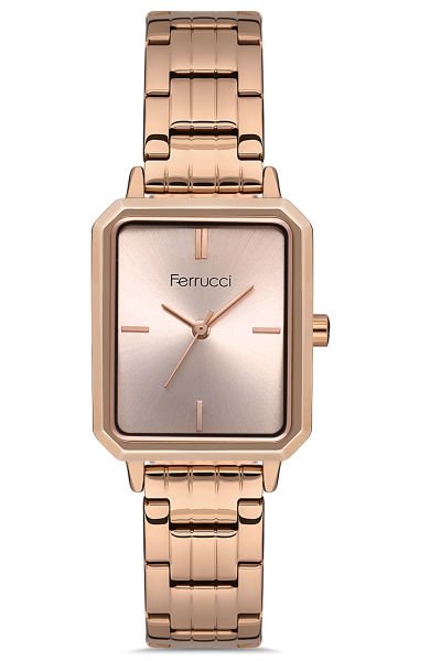 Kadın Premium Kol Saati Çelik Kasa Çelik Kordon Su Geçirmez Rose Gold