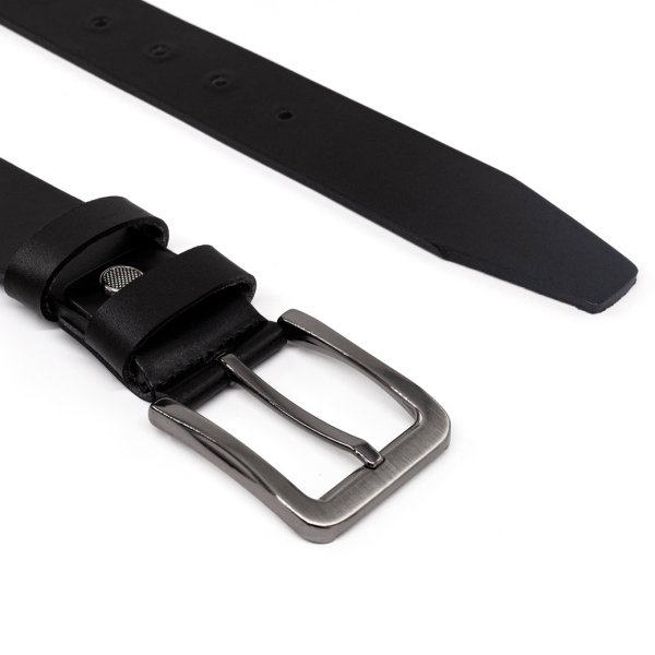Zeravent Erkek Hakiki Deri Kemer Bandrollü 3.5 cm KMR002