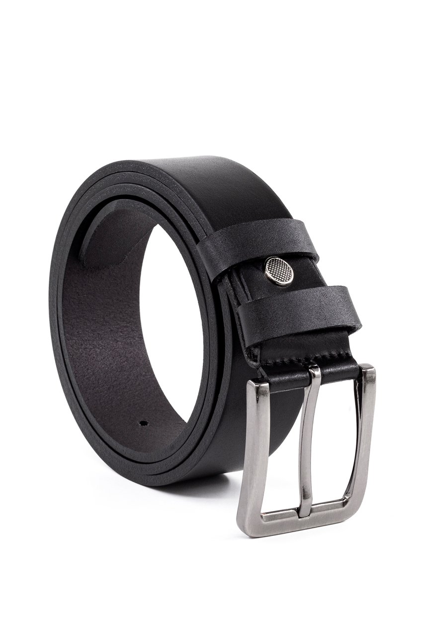 Zeravent Erkek Hakiki Deri Kemer Bandrollü 3.5 cm KMR002 105 CM