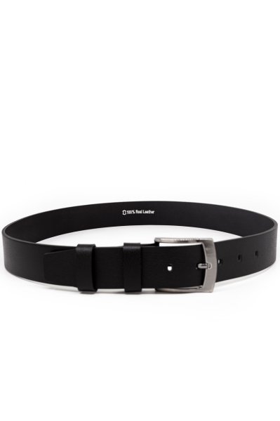 Zeravent Erkek Hakiki Deri Kemer Bandrollü 4.5 cm KMR003