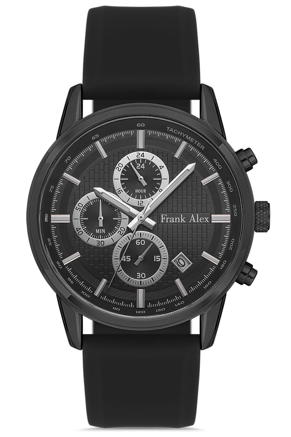 Erkek Spor Kol Saati Çelik Kasa Silikon Kordon Fonksiyonlar Aktif Spor Model 11508PL-C