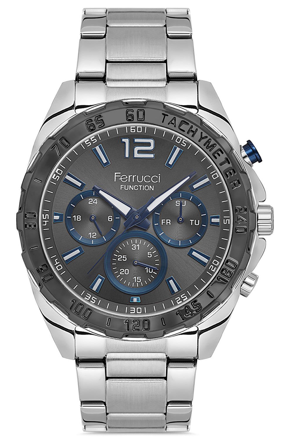 Erkek Çelik Kasa Kol Saati Çelik Kordon Paslanmaz Çelik İç Fonksiyonlar Aktif Premium Spor Model