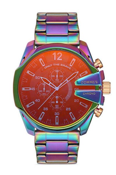 Diesel Model Automatic Mor Renk Erkek Kol Saati NS001