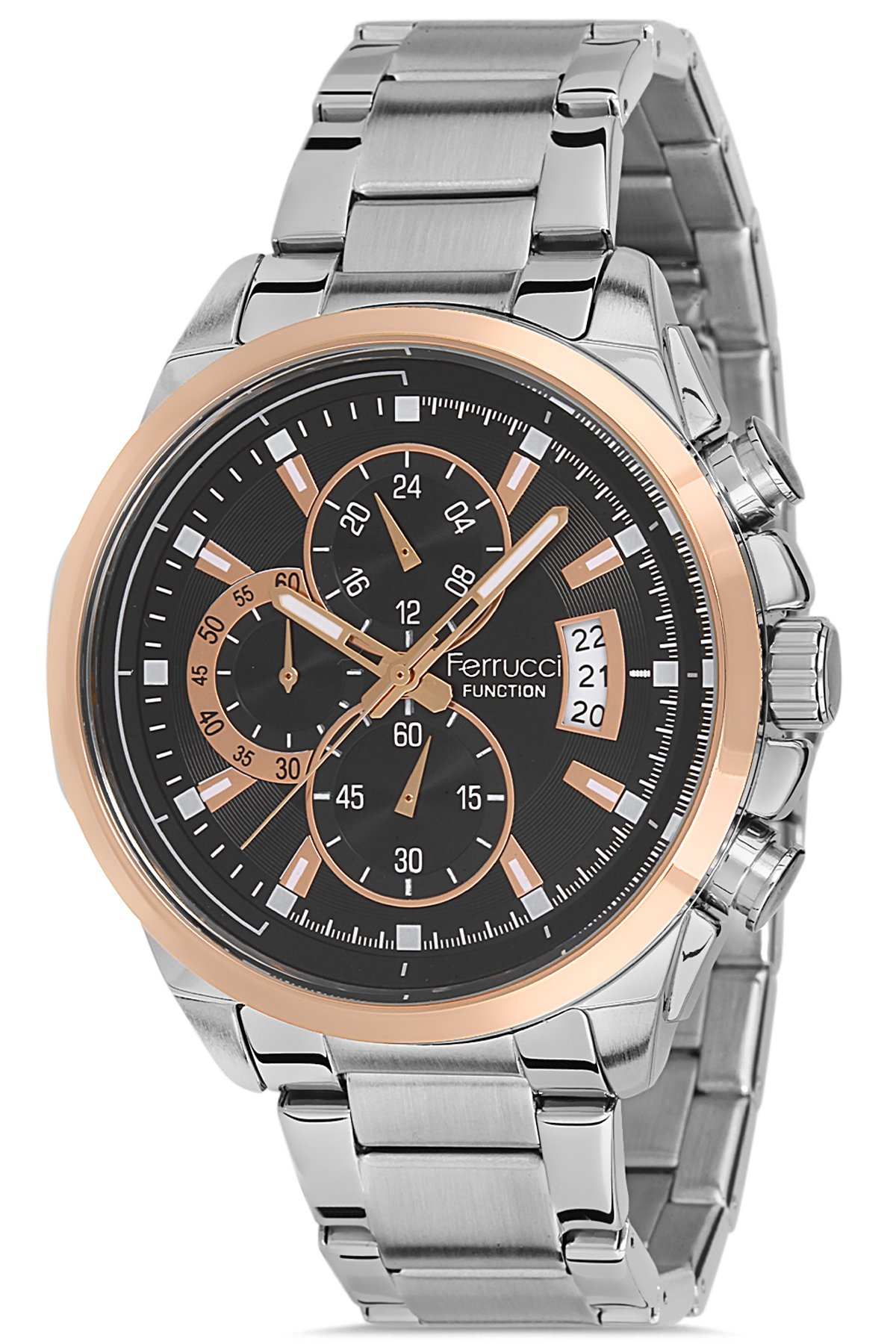 Erkek Premium Spor Kol Saati Çelik Kordon 12459M-E