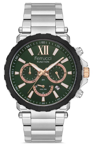 Erkek Kol Saati Çelik Kasa Çelik Kordon Su Geçirmez 12055RT-C