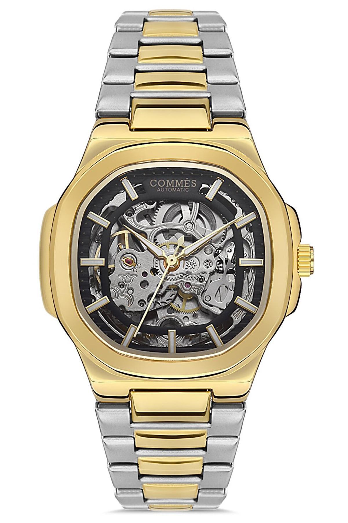 Erkek Automatic Kol Saati Çelik Kordon Saat NS00120-C
