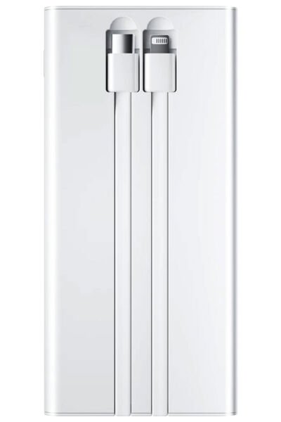 10.000 Mah Taşınabilir Hızlı Şarj Power Bank 3.Nesil LCD Ekran 3 Çıkışlı Dahili Android Type C & İOS