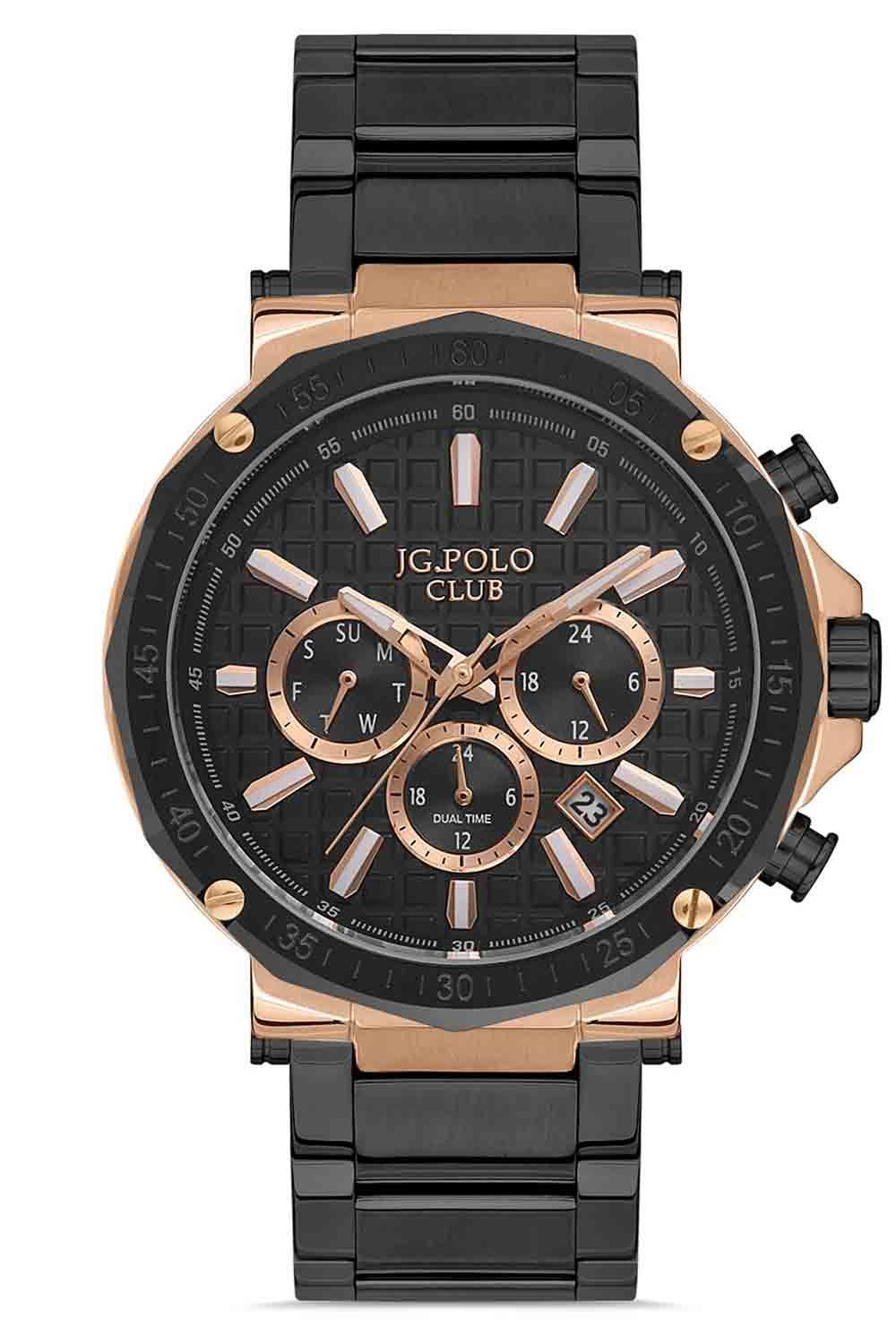 Erkek Saat Premium Kol Saati Çelik Kordon Analog Fonksiyon 2925-B