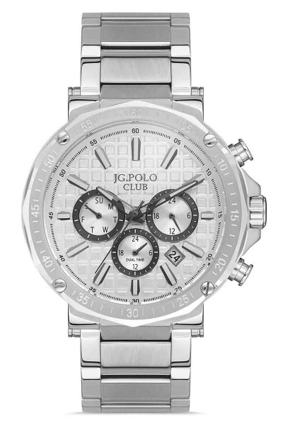 Erkek Saat Premium Kol Saati Çelik Kordon Analog Fonksiyon 2925-D