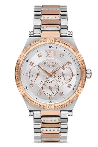 Kadın Premium Kol Saati Çelik Kordon Analog Fonksiyon 3367-C