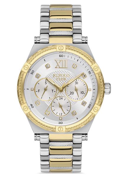 Kadın Premium Kol Saati Çelik Kordon Analog Fonksiyon 3367-D