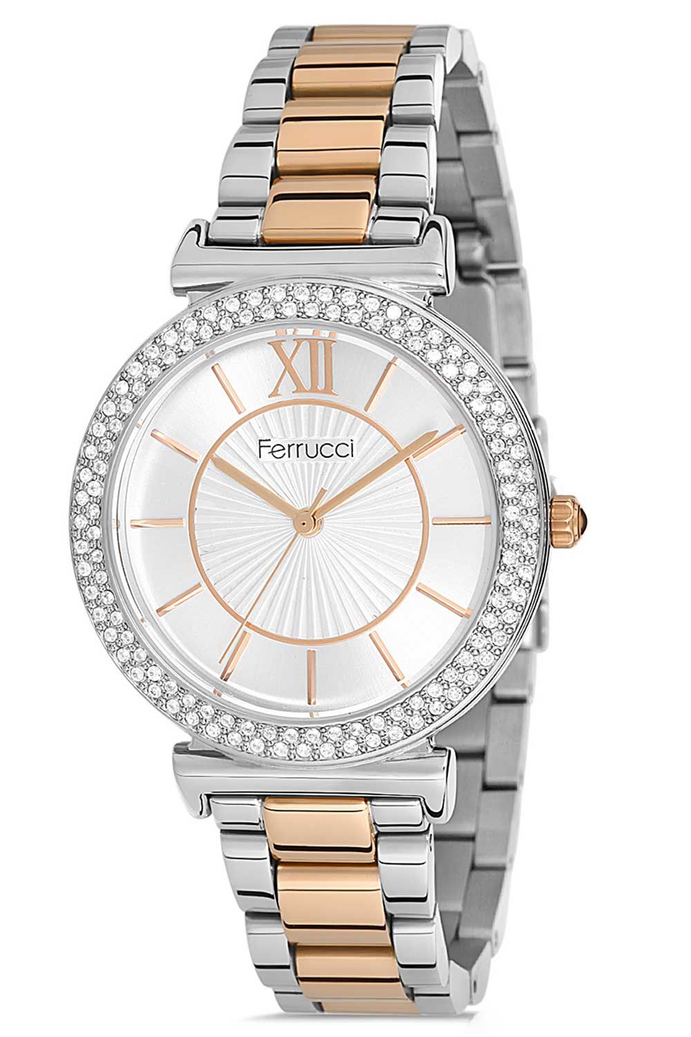 Kadın Çelik Kordon Kol Saati Çelik Kasa Premium Model 14163-D