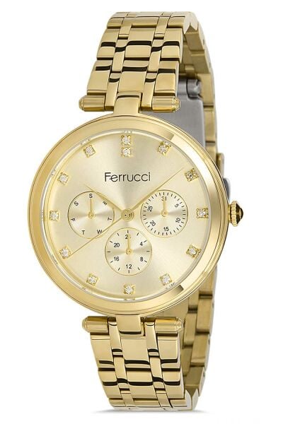 Kadın Kol Saati Çelik Kasa Çelik Kordon Premium Taşlı Model