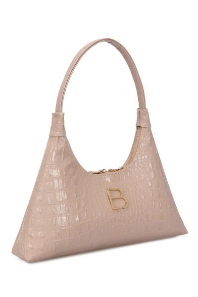 Kadın Premium Omuz Çantası 42x22 Cm CTR100-B