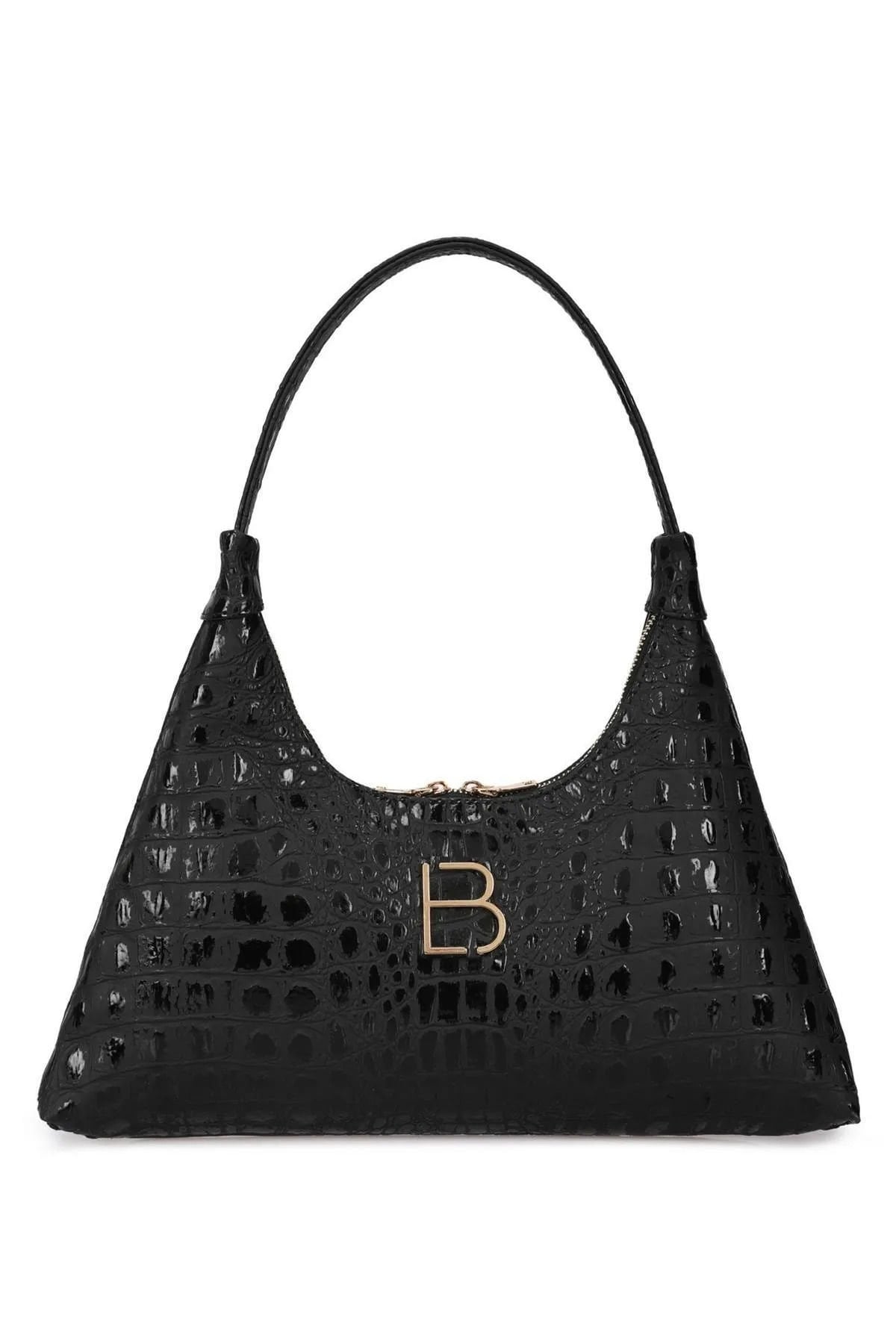 Kadın Premium Omuz Çantası 42x22 Cm CTR100-K