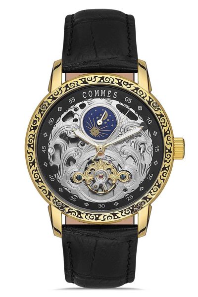 Erkek Automatic Kol Saati Deri Kordon Analog Fonksiyon NS00170-B