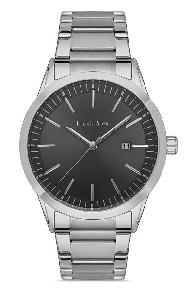Erkek Çelik Kordon Kol Saati Çelik Kasa Klasik Model 11772XR-C