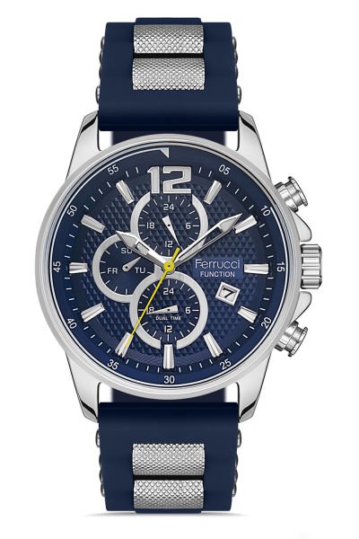 Erkek Spor Kol Saati Çelik Kasa Su Geçirmez Model 11550S-B