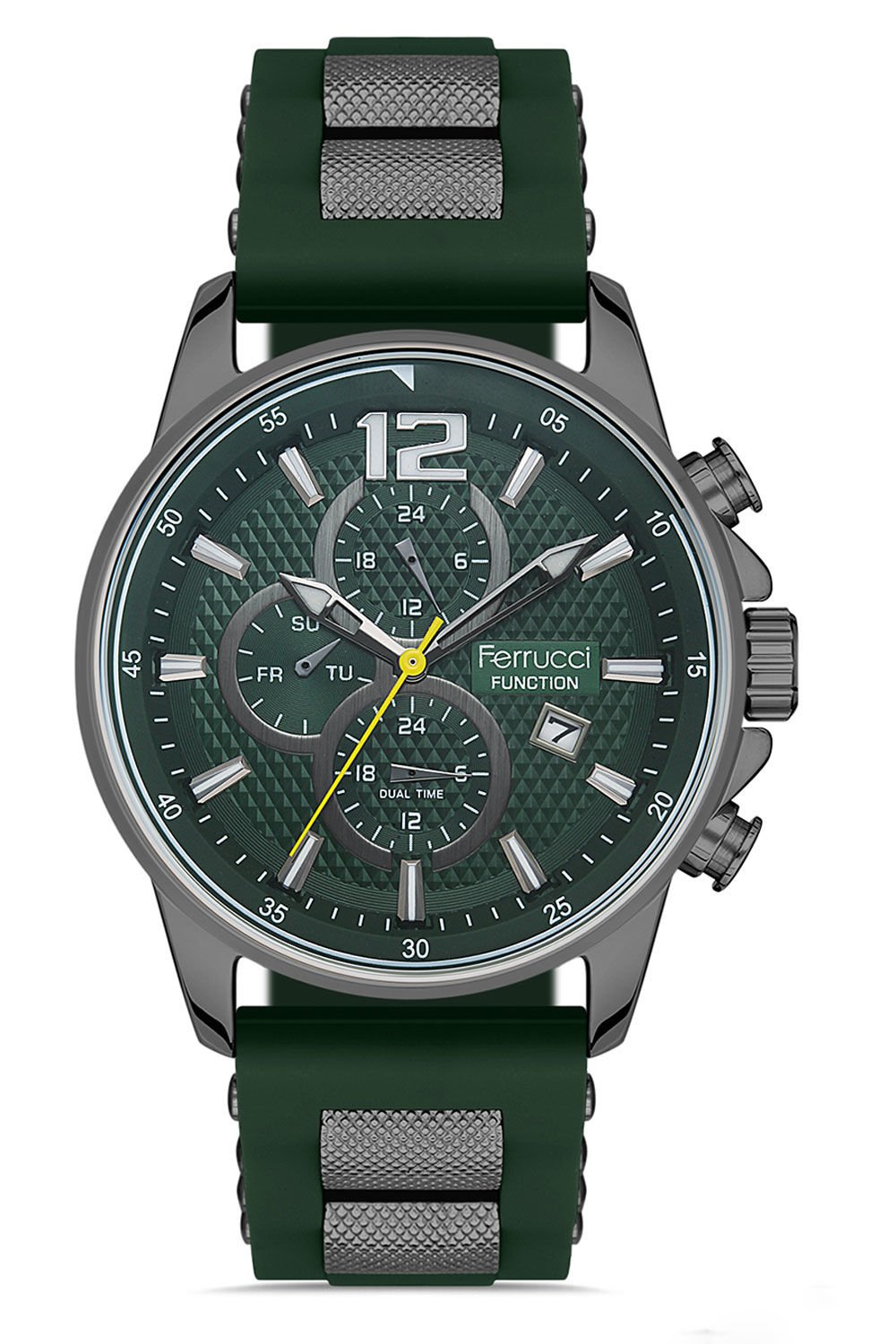 Erkek Spor Kol Saati Çelik Kasa Su Geçirmez Model 11550S-C