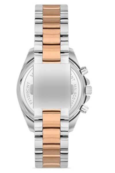 Kadın Çelik Kordon Kol Saati Çelik Kasa Su Geçirmez Premium Model Gümüş - Rose Gold
