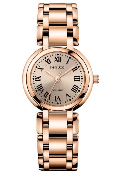 Kadın Çelik Kordon Kol Saati Çelik Kasa Premium Milano Model Rose Gold