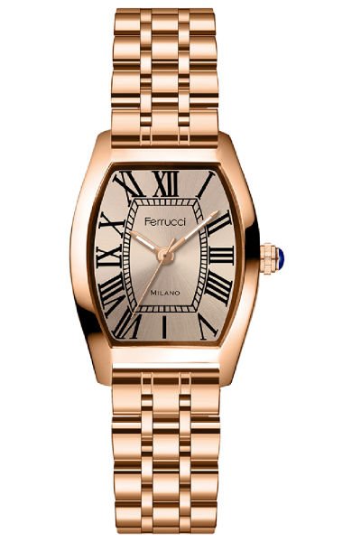 Kadın Premium Kol Saati Çelik Kasa Çelik Kordon Milano Model Rose Gold