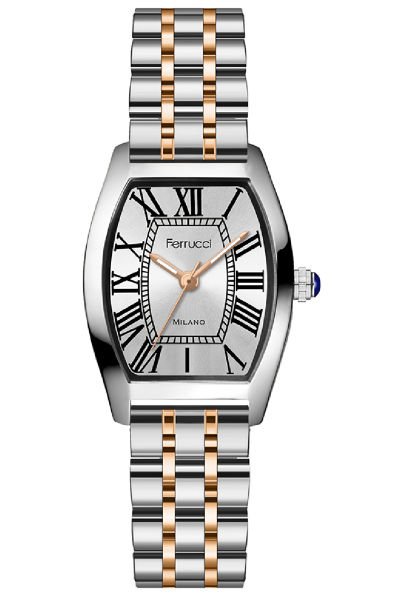 Kadın Premium Kol Saati Çelik Kasa Çelik Kordon Milano Model Gümüş - Rose Gold