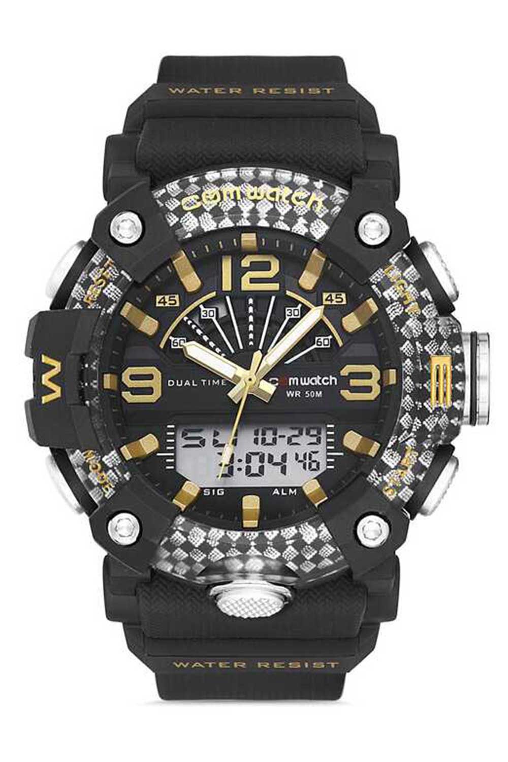 Erkek Spor Kol Saati Analog & Dijital Fonksiyon NS00185-C