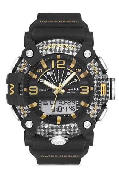 Erkek Spor Kol Saati Analog & Dijital Fonksiyon NS00185-C