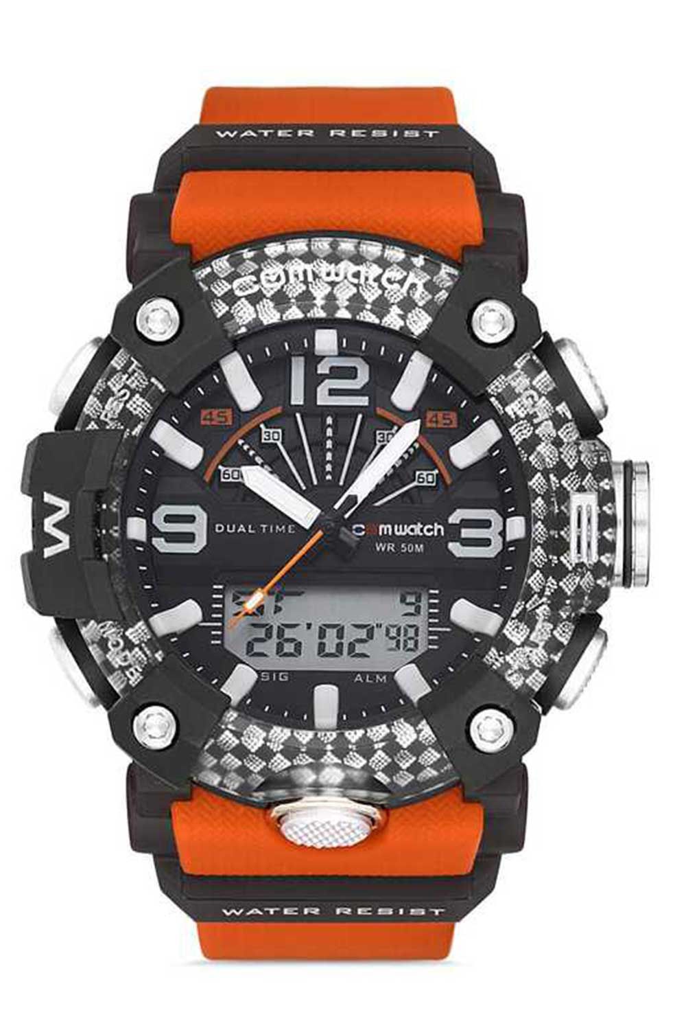 Erkek Spor Kol Saati Analog & Dijital Fonksiyon NS00185-D