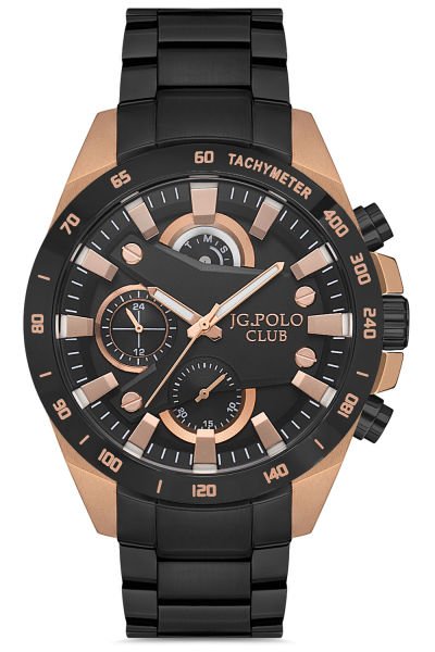Erkek Kol Saati Çelik Kasa Çelik Kordon Multi Fonksiyon Premium Model 11712CD-E