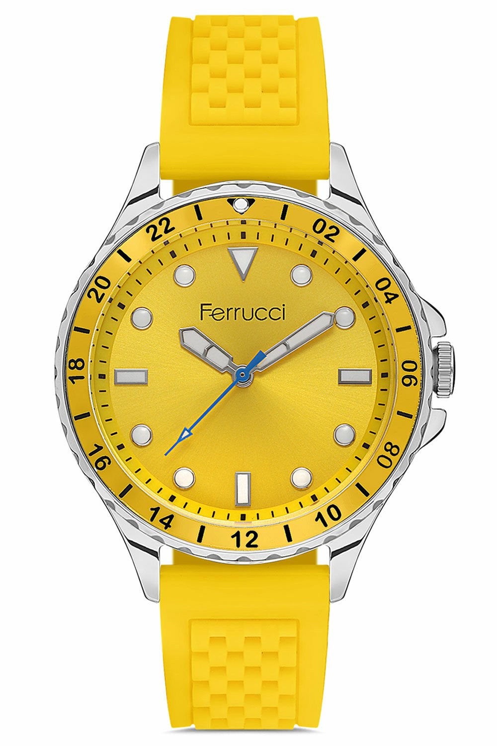 Kadın Spor Kol Saati Çelik Kasa Silikon Kordon 2 Yıl Garantili 03282KD-B