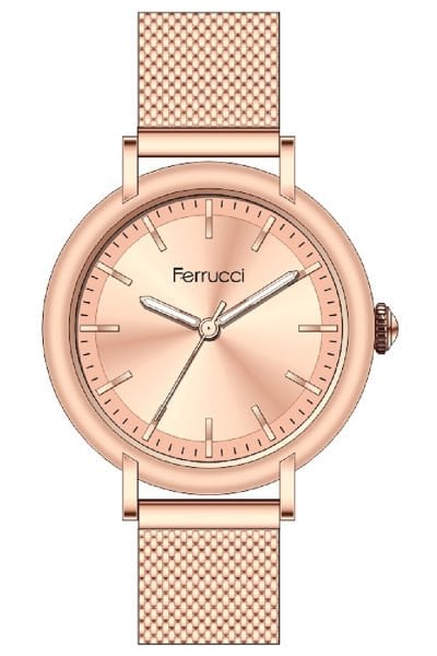 Kadın Çelik Kordon Kol Saati Çelik Kasa Premium Klasik Model Rose Gold
